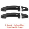 Car Upgrade Chrome Accessories Door Handle Cover Trim Paste Style 2Door For Ford Transit  Tourneo 2013 2014 2015 2016 2017