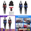 Halloween Adult Ninja Costume With Polyester Material For Stage And Cosplay Events