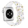 For Apple Watch 10 46mm/Ultra 2/Ultra 49mm/9 8 7 45mm/SE (2023) SE (2022) SE 6 5 4 44mm/3 2 1 42mm Pattern Silicone Watch Band