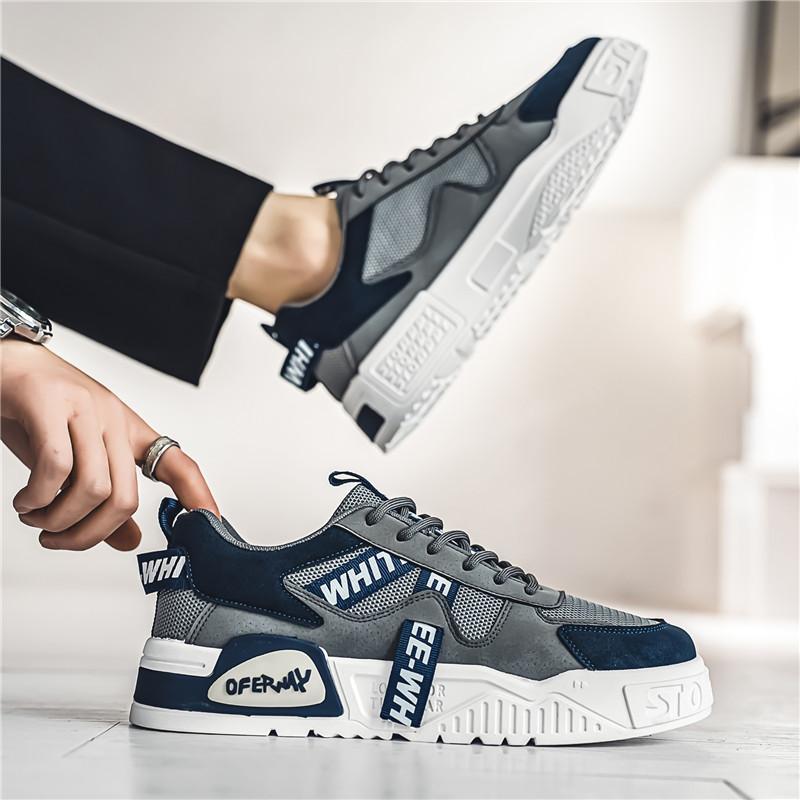 Men's casual shoes new platform Korean version of fashion youth board shoes original breathable white sports shoes trendy shoes