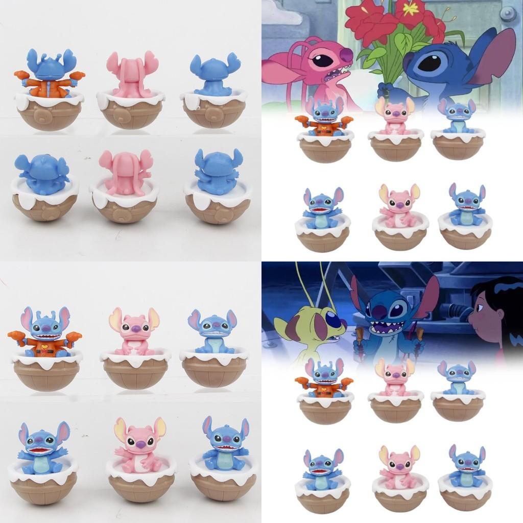 Stitch Q Version Abs Tumbler Toy Model Figurine For Kids And Collectors