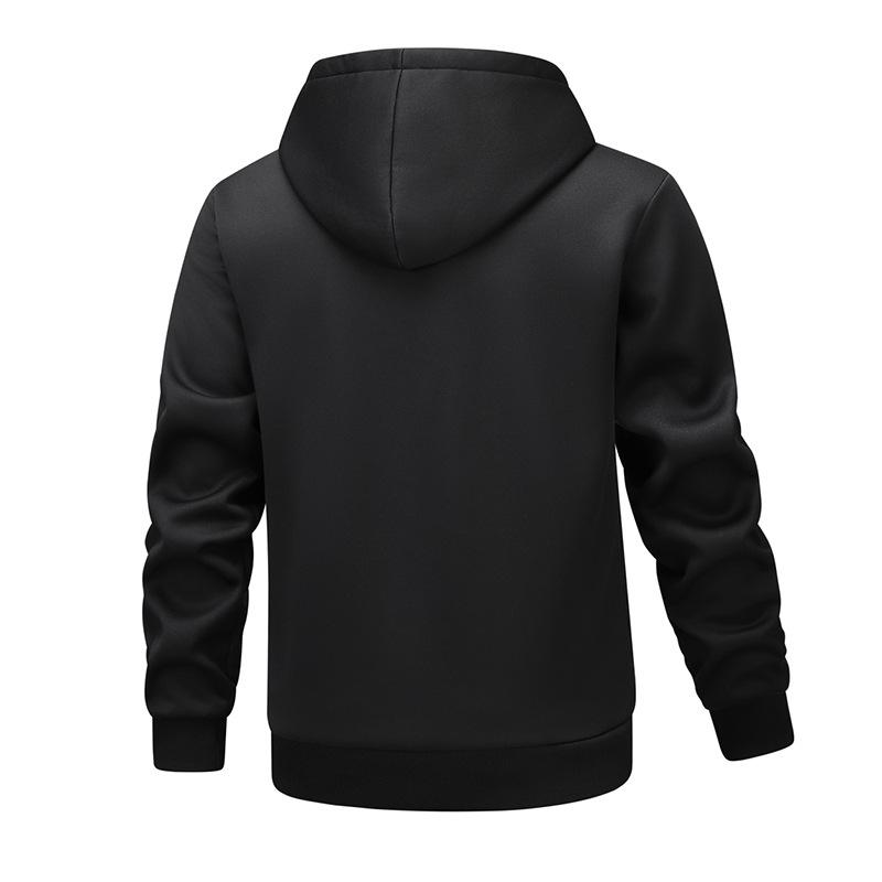 Wool Hooded Warm Sweater Classic Dyeing Hooded Fashion Casual Wind Mountain Men's Long Sleeve Sports.