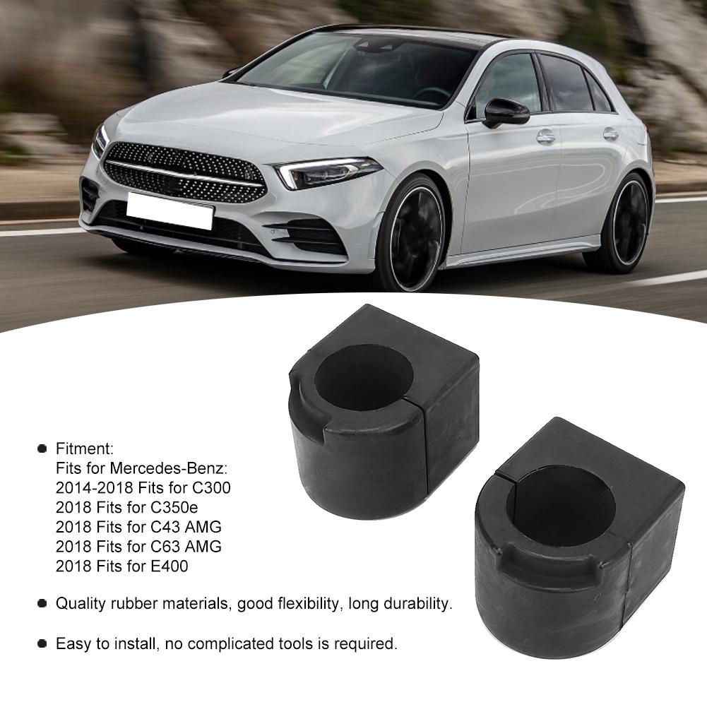 Pair of Front Anti Roll Bar Stabiliser Bushes 2053230965 Fits for Mercedes Benz C300 E400