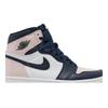 Womens Air Jordan 1 Retro High OG SE 'Bubble Gum' (women's sizes) Atmosphere / White / Laser Pink / Obsidian Vintage Basketball Shoes DD9335 641