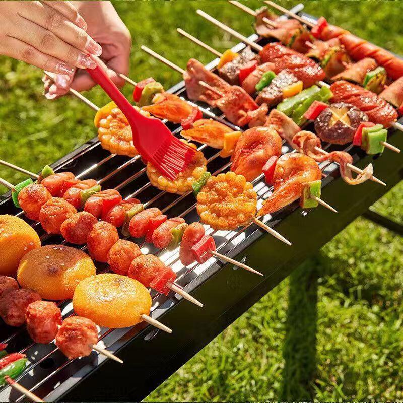 ZISIZ Portable Folding Smokeless BBQ Grill