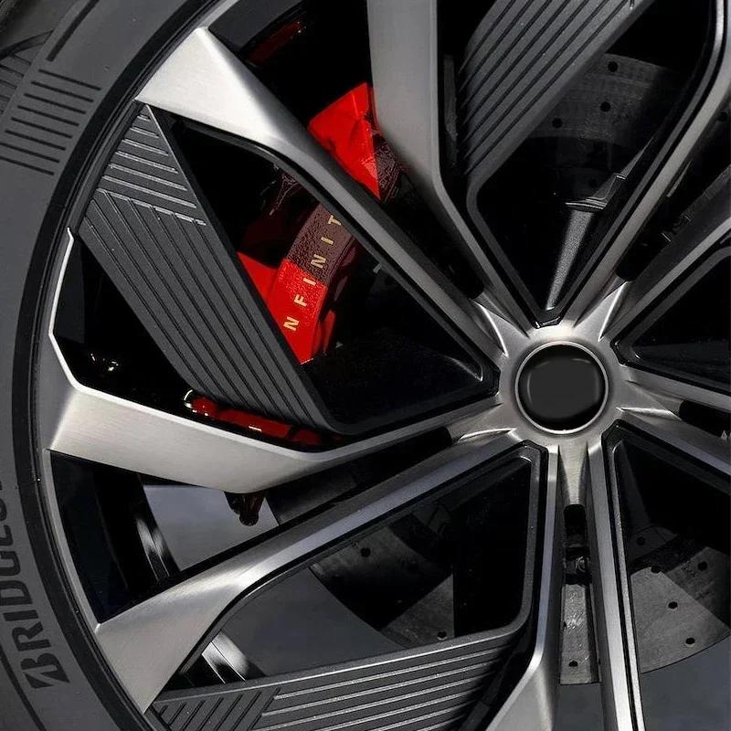 Car Wheel Center Cover Sticker Hub Center Cap Tires Rim Covers Cap wheel parts For Dacia Duster Logan MCV Sandero Stepway Dokker