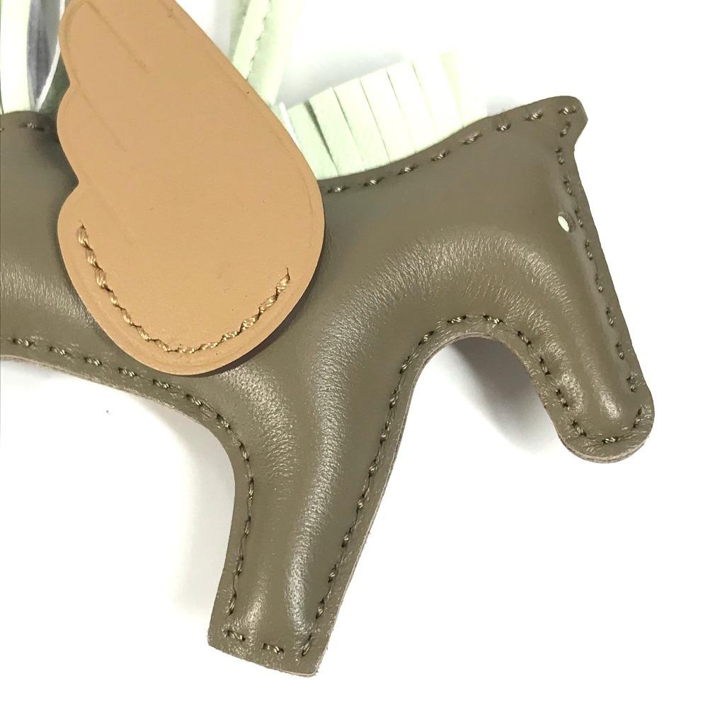 Hermes Pegasus PM Bag Charm Anyo Miro Bizcui/Etoupe BrownBased/Green Unused