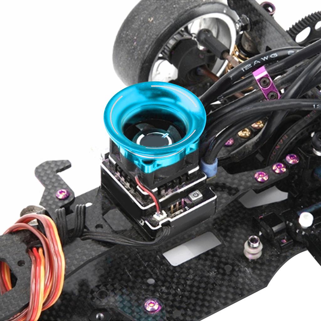 Cooling Fan Cover RC Drifting Car for D3 D4 XIS XI Inlet Heat Dissipation Channel