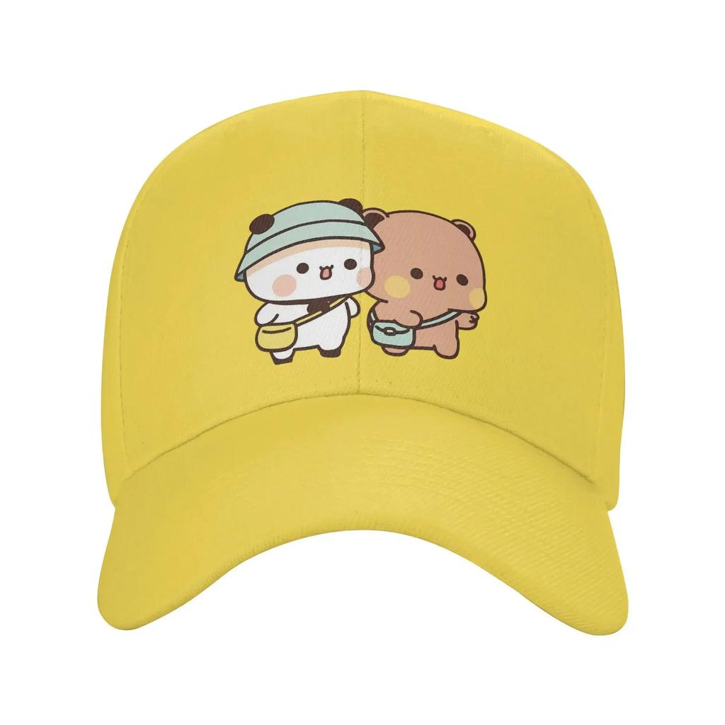 Bubu and Dudu Going to Work Together Baseball Cap Fitted Retro Hip Hop Hats Summer FeUnisex Unisex Outdoor Gym Baseball Caps