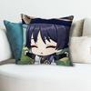 Game GGenshin Impact Wanderer Pillow Cases for Bedroom Living Room Sofa Home Decor Polyester Cushion Cover with Zipper