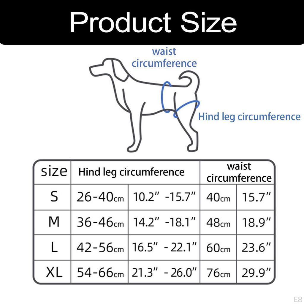 Dog Lift Harness Auxiliary Belt for Back Legs Walk Resistant Lifting Support Pets Assist