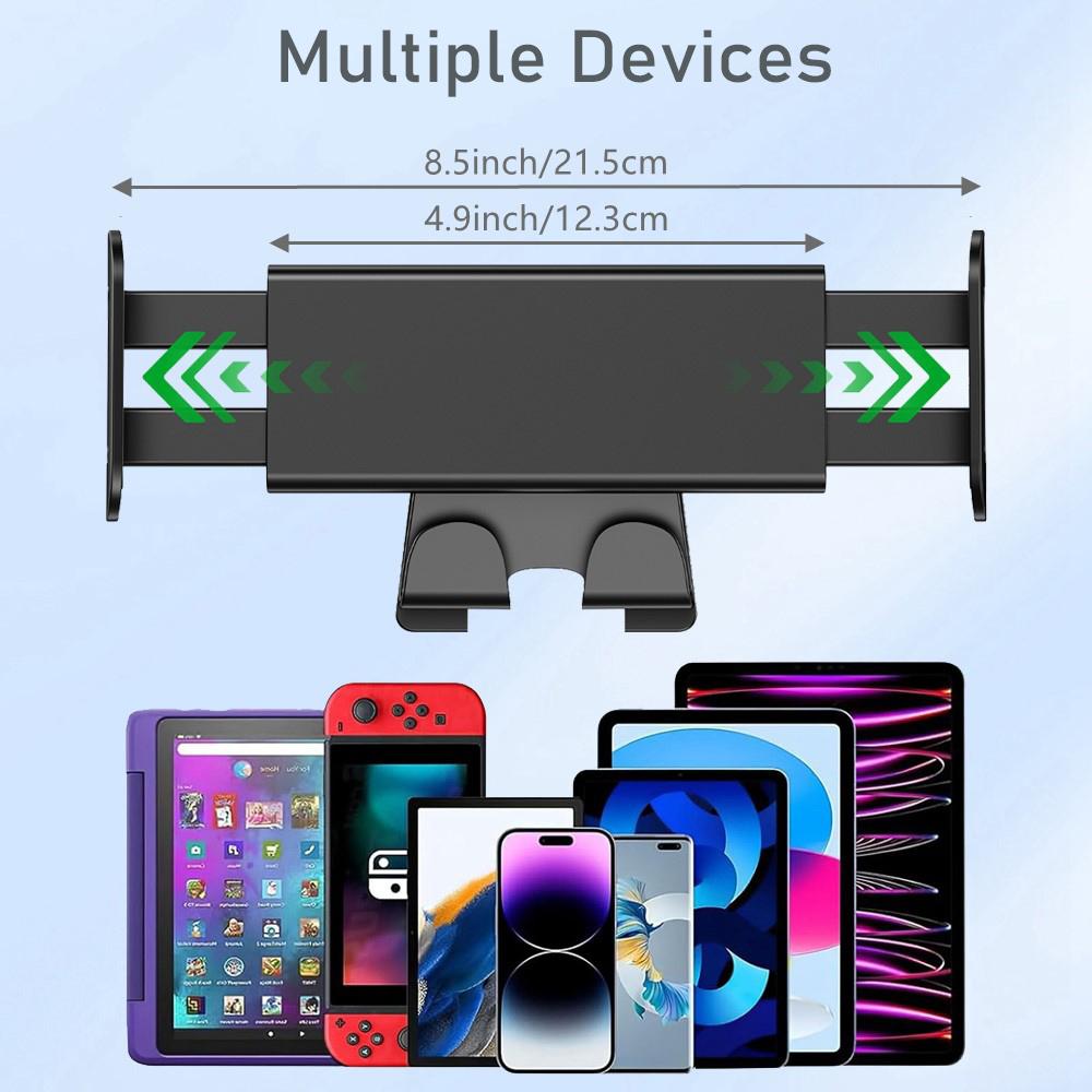 4.7-10.5 inch Tablet & Phone Holder Stand Back Seat Headrest Mounting Holder Accessories for Tesla Model 3 Y Juniper 2025 2025