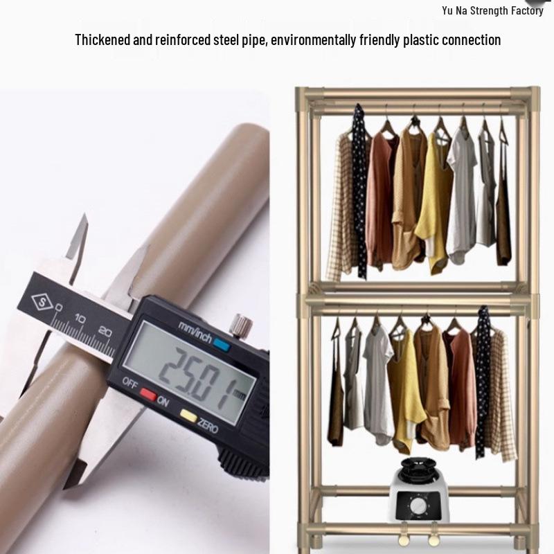 Compact Home Clothes Dryer with Rapid Drying