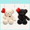 Teddybär Plüschtier für den Valentinstag Süßer und kuscheliger Bär zum Ausdruck von Liebe Romantisches Geschenk zum Jahrestag