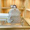 Schoolbag1011 New Fashionable Korean Versatile Student Simple Casual Large Capacity Travel Backpack Ultra-Lightweight
