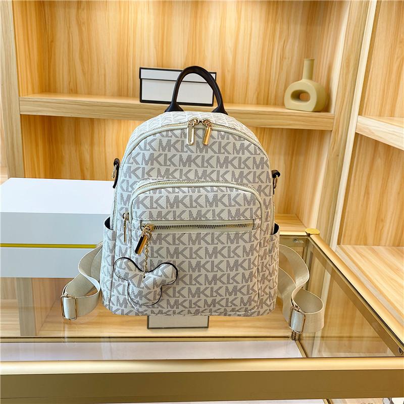 Schoolbag1011 New Fashionable Korean Versatile Student Simple Casual Large Capacity Travel Backpack Ultra-Lightweight
