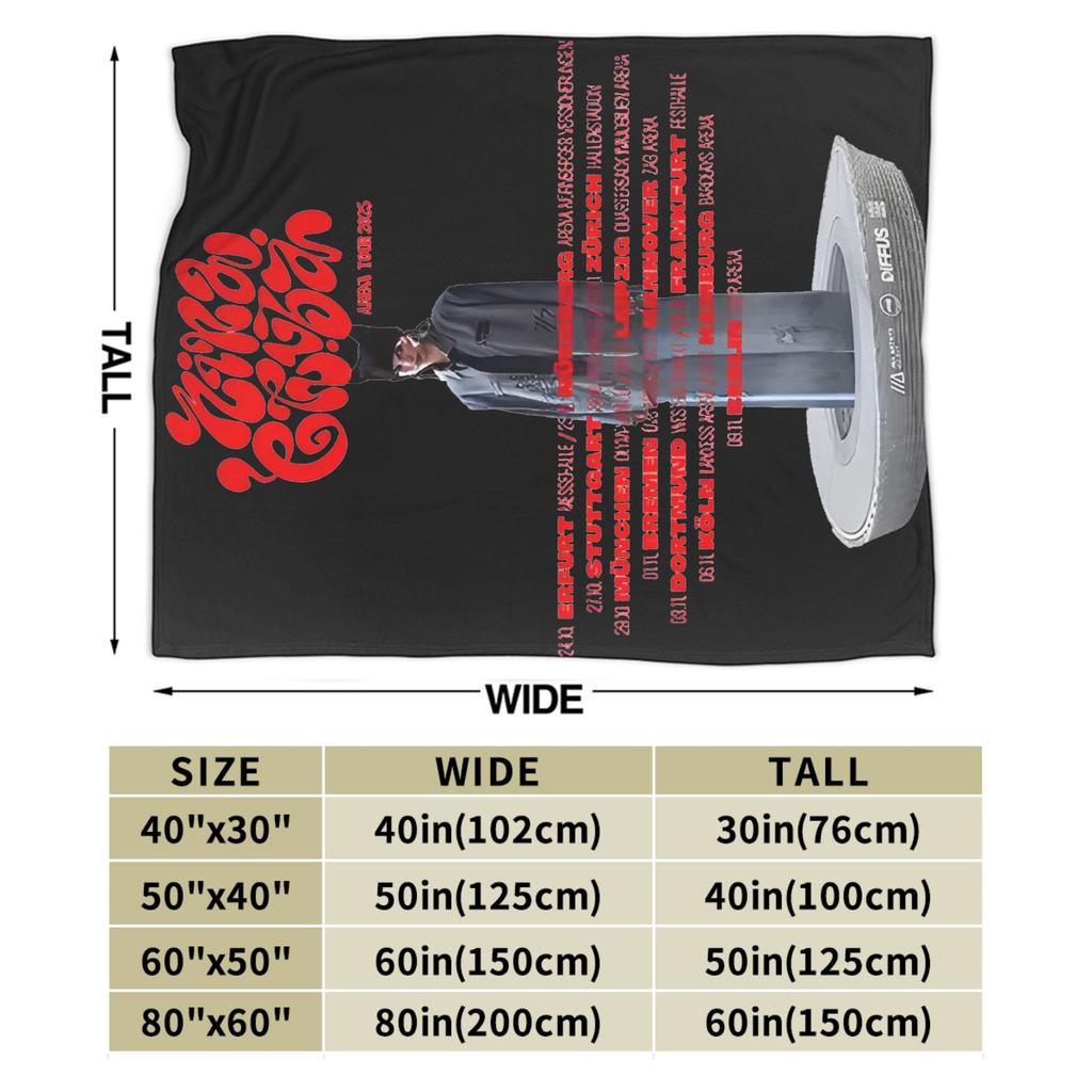 Super teplá deka pro kluky a holky, dekorativní, Nina Chuba, hudební zpěvačka, přehozová deka, flanelové přehoz na postel, pro venkovní použití, na ulici, kryt na pohovku, postel