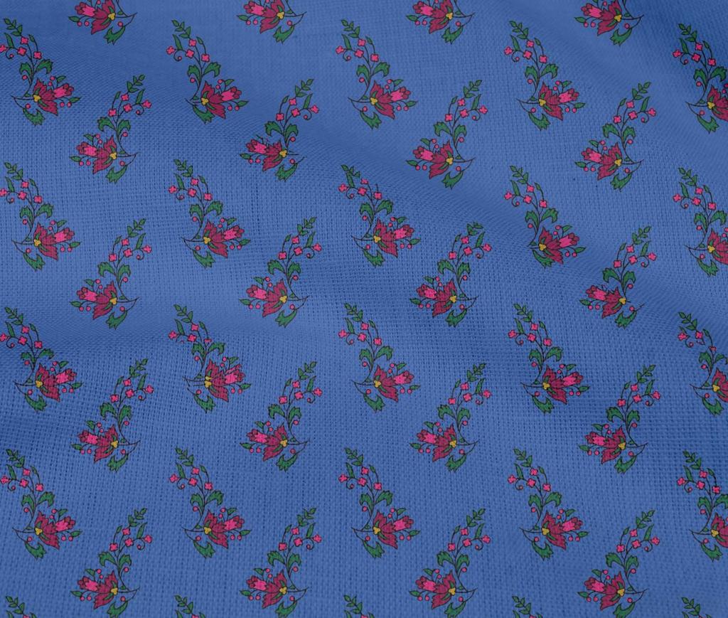 oneOone Cotton Flex Blush Pink Fabric Leaves & Floral Block Sewing Fabric By The Yard Printed Diy Cloth Sewing Supplies 40 Inches