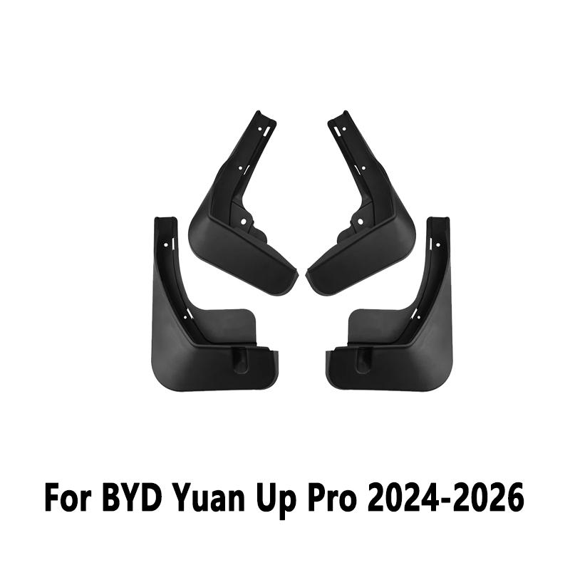 Car Mudguards 4Pcs/set For BYD Yuan Up Pro 2024 2025 2026 Wheel Fenders Anti-Splash Mudflaps Mud Guards Tools Auto Accessories