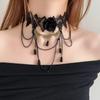 Katzenohren-Glocken-Stirnband & Haarklammer-Set - Festlicher Kopfschmuck