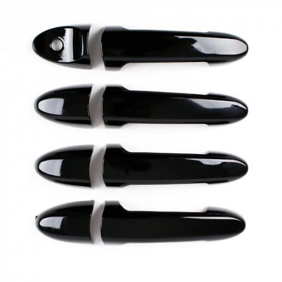 Door Handle Cover Trim For 2001-2012 Ford Escape Tribute Mariner Glossy Black