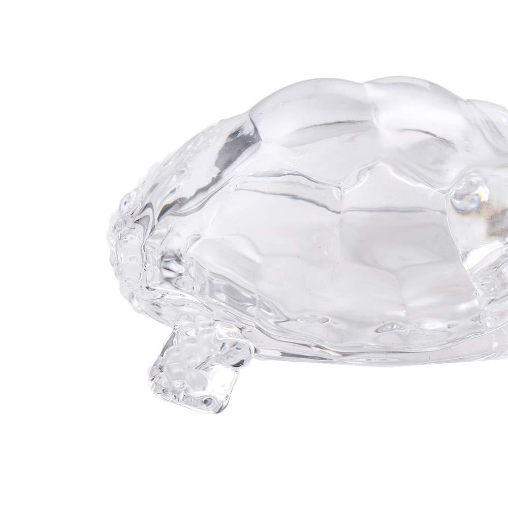 Fish Tank Landscaping Home Decoration Tortoise Statue Crystal Turtle Craft Gift Desktop Ornament