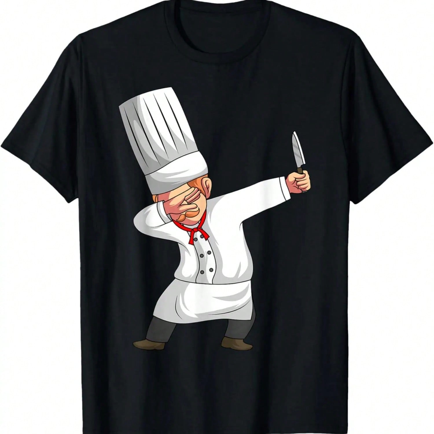 Chef Dabbing Chief Cook Culinary Sous-Chef Cuisine Kitchen T-Shirt.Jpg S разноцветный