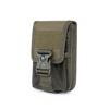 Borsa Tattica 7 pollici 1000D con Bussola a doppio strato per telefono, Borsa da cintura Molle per esterni per Caccia, Borsa sportiva resistente per telefono