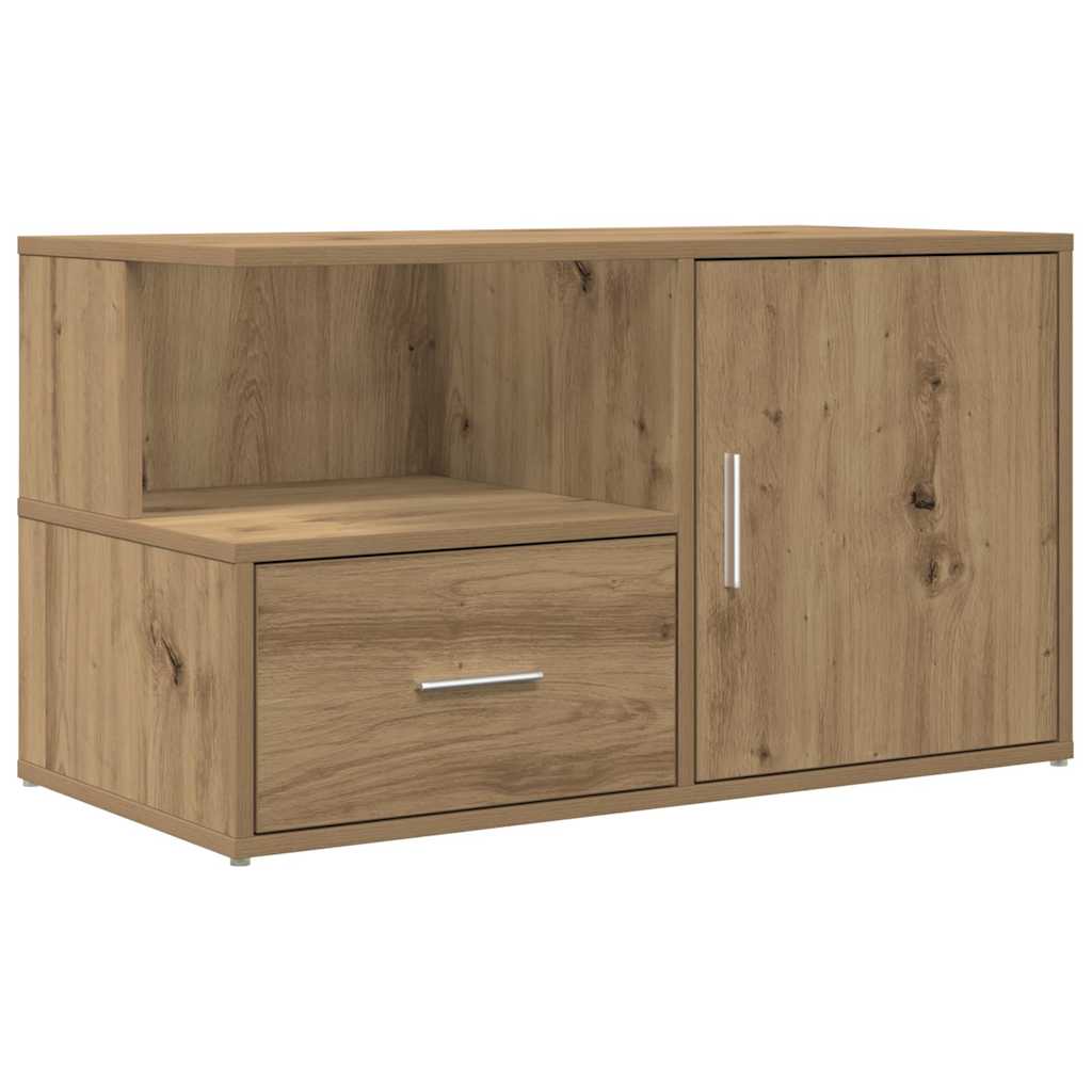 Eckregal Handwerker Eiche 200x40x45 cm Spanplatte