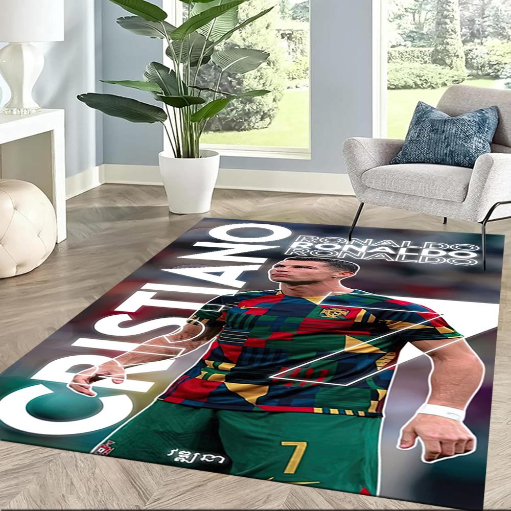 Cristiano Ronaldo Carpet Perfect For Dining Room Kitchen Living Rooms Bedrooms Antislip Carpet Decorate Offices Gift For Festivals