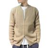 Large Size Sweater, Knitted Sweater Jacket, Men's Cardigan Jacket, Warm and Slim Fit Sweater