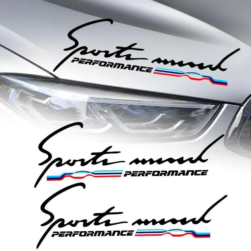 2pcs Car Side Window M Performance Glass 3D Sticker for Bmw M X1 X3 X4 X5 X6 X7 E46 E90 F20 E60 E39 F10 F30 Car Accessories