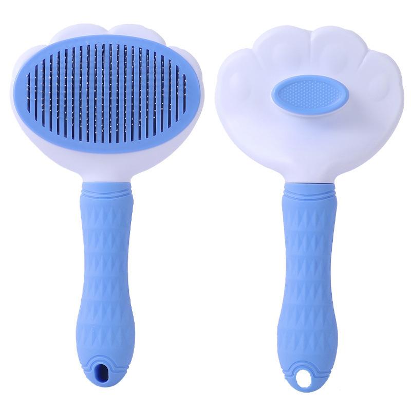 Self Cleaning Pet Grooming Brush Reduce Household Shedding Hair Remover Comb for Dogs Cats Pet Owners