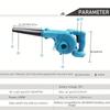 Electric Air Blower Garden Cordless Vacuum Cleaner Dust Computer Collector Handheld Power Tools For Battery