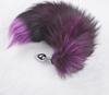 Fox Faux Fur Tail Metal Anal Stainless Steel Butt Plug  Butt Plug Tails