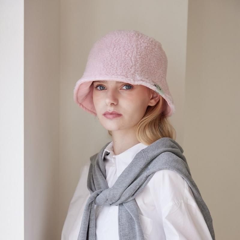 Allincomplete Teddy Reversible Bucket Hat  3 Colors 