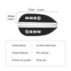 AABY1 2PCS Car Rearview Mirror Sticker Rain Eyebrow Protector Cover For BMW M Performance E36 E46 E60 E90 E91 E92 E93 F30 F20