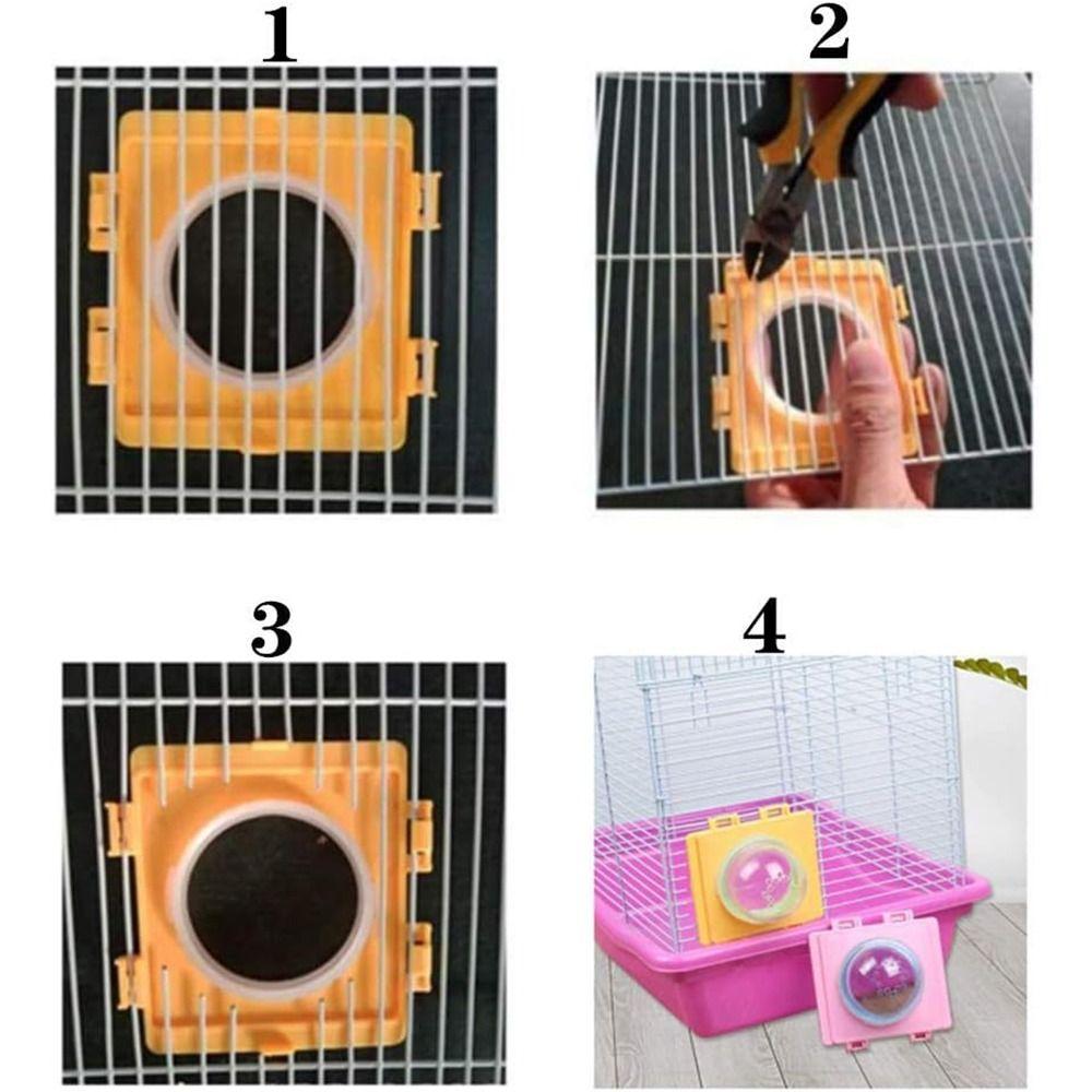 Plastic Cage Connection Board DIY Hamster Tunnel Tube Stopper Plug  Sugar Gliders