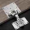 Stainless Steel Hinge Repair Plate for Cabinet Doors