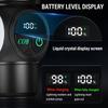 Multi Functional Rechargeable Flashlight,strong Light,telescopic Zoom,magnetic,with Side Light,suitable for Home,camping and Emergency Scenarios