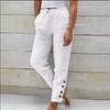 QICED Women's Fashion Casual Solid Color Print Pants & Capris