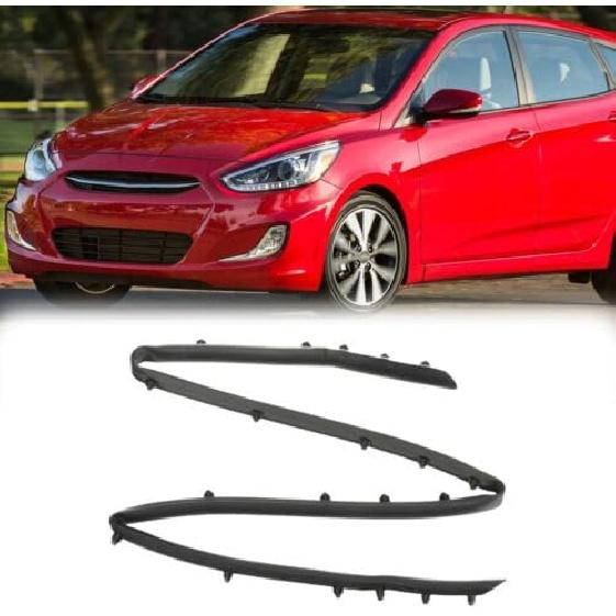 Front Bumper Shield Rubber Seal Strip Trim for Hyundai Accent 2012-2017 863571R000