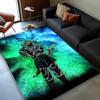 3D Zeld Klassisches Spiel Teppich für Wohnzimmer Schlafzimmer Zuhause Sofa Dekoration, Kinder Spiel Rutschfeste Bodenmatte Weihnachtsgeschenk