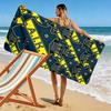 AIK Football Print Beach Towel, Large Soft Quick Dry Towel for Beach Camping Swimming