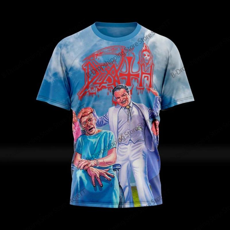 3d Print T-shirt Men Women Fashion Hip Hop Short Sleeve Tops Tees Album Clothing Large Size Tshirt