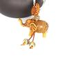 5pcs/2pcs 3D Elephant Lucky Carving Wooden Pendant Keychain Key Ring Chain Evil Defends Decor Gift