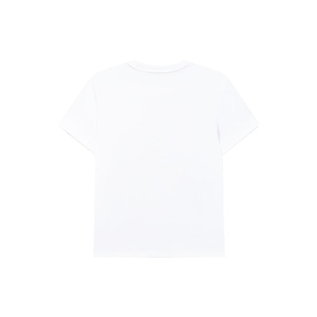 Fila American Minimalist Fashion Casual Round Neck Short Sleeve T-Shirt Women T-Shirts White F11W331102F-WT