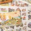 20 Stück/Packung Vier Jahreszeiten Landschaft Stickerbuch Aufkleber für Journal Scrapbooking, Naturthema DIY Dekorationen