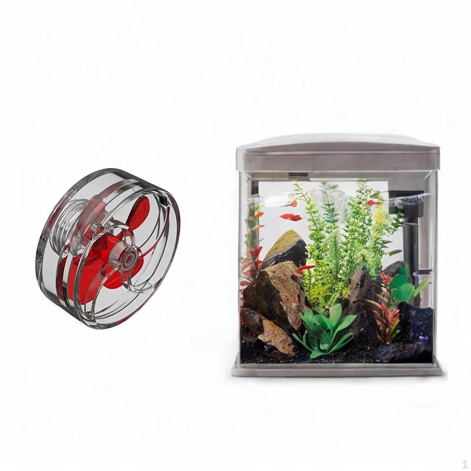 

Насадка-вентилятор для выхода воды из аквариума, вращающийся 4-лопастной аксессуар для Type A