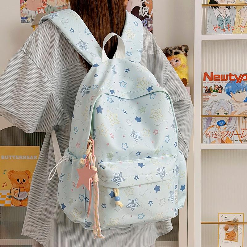 Schoolbag Fresh and Cute Student Japanese Star Schoolbag Girl High School Student Junior High School Versatile Large Capacity Backpack Backpack